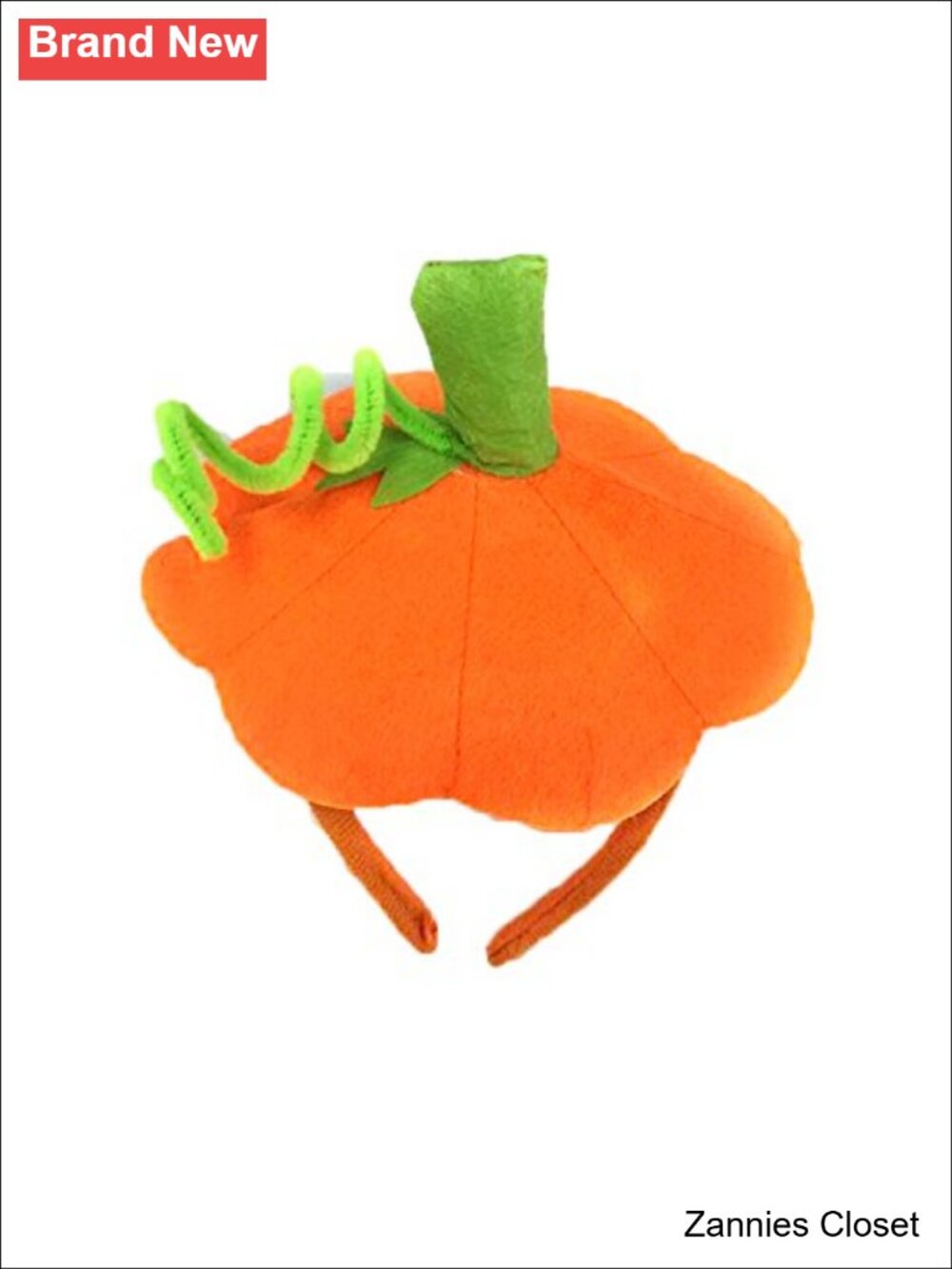 👻 Pumpkin Headband Mini Hat Adult Costume Accessory